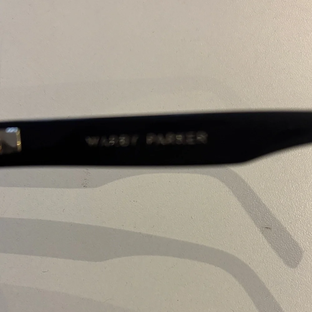 Warby Parker Classic Black Harris Sunglasses with Case